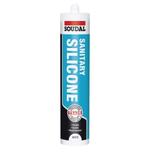 White SAN Sanitary Silicone Sealant