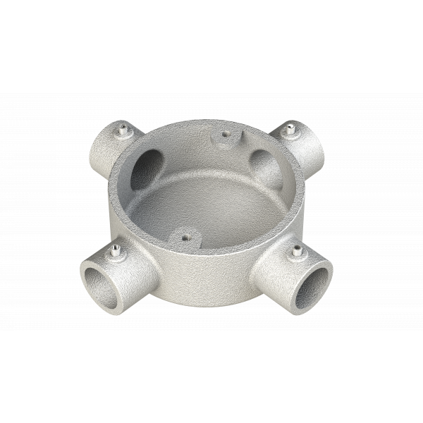 20mm Malleable Conlok® Intersection Conduit Box