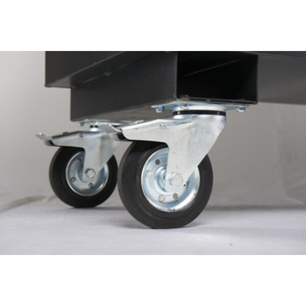 CAS Armorgard Black Castor Kit C/W 2 Swivel/2 Braked Castor - Image 3