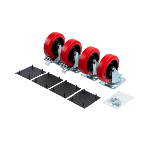 Armorgard Heavy Duty Red Castors Kit