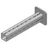TekSpan Integral Baseplate Foot and 80mm Frame - 1440mm - Image 2
