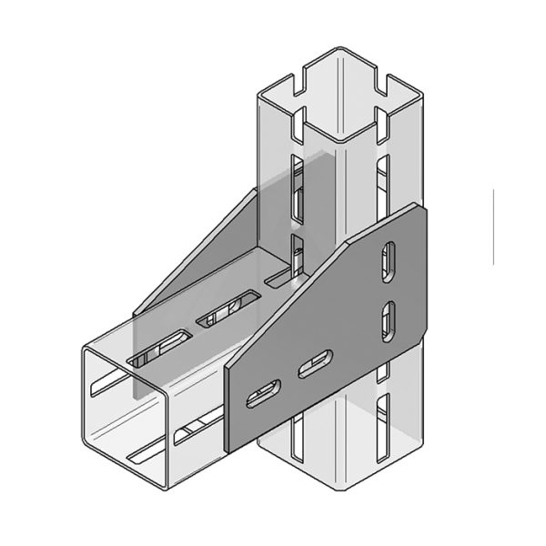 TekSpan Corner Plate for 100mm Profile - Image 3