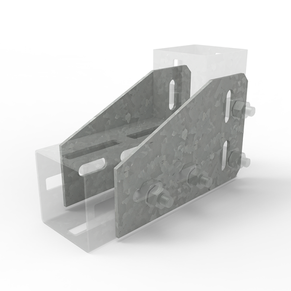 TekSpan Corner Plate for 100mm Profile