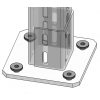 TekSpan Anchor Adapter Ring M16-M12 - Image 2