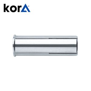 Kora M8 x 25mm BZP Lipped Drop In Wedge Anchor ETA Approved