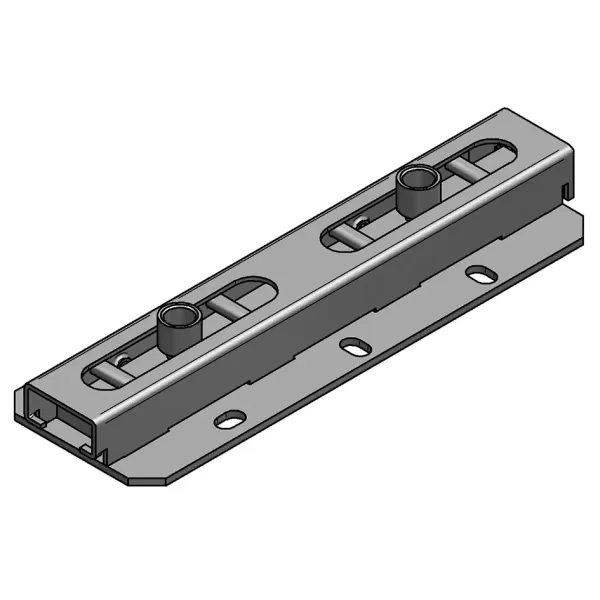 TekSpan Roller Bearing Duo Axial Pipe Slide (2 x M12) - Image 4