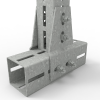 TekSpan Cranked T-Plate for 80mm and 100mm Profiles - Image 4
