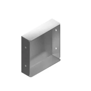 Lighting Trunking Stop End 50 x 50mm IP4X Pre Galvanised