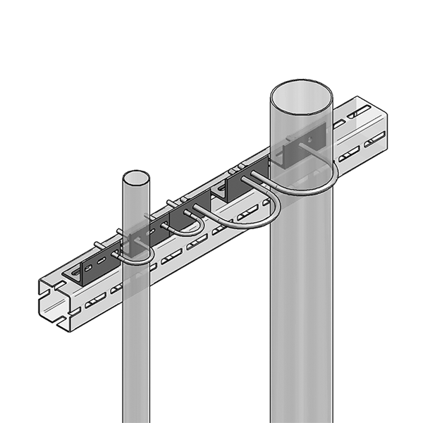 R954 140 TekSpan Pipe Holder 21.3 76.1mm 3