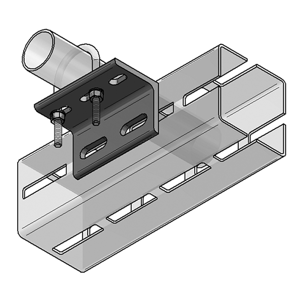 R954 140 TekSpan Pipe Holder 21.3 76.1mm