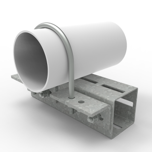TekSpan Pipe Holder for 88.9-219.1mm pipes