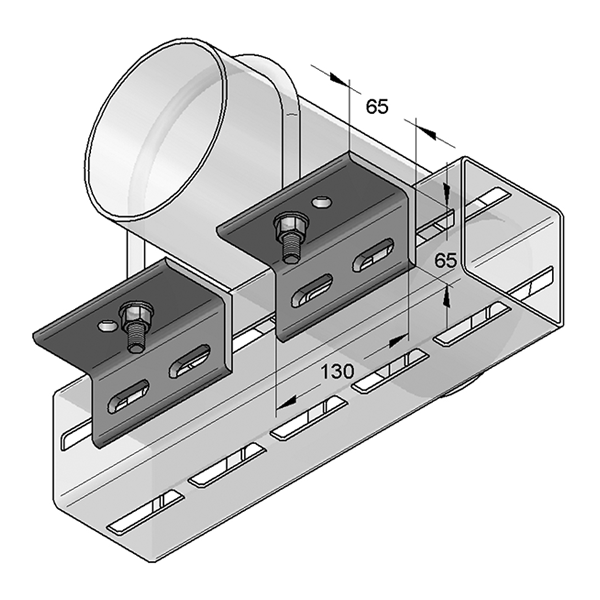 R954 145 TekSpan Pipe Holder 88.9 219.1mm 1