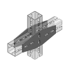 TekSpan Cross Plate for 80mm Profile - Image 2