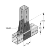 TekSpan Cranked T-Plate for 80mm and 100mm Profiles - Image 3