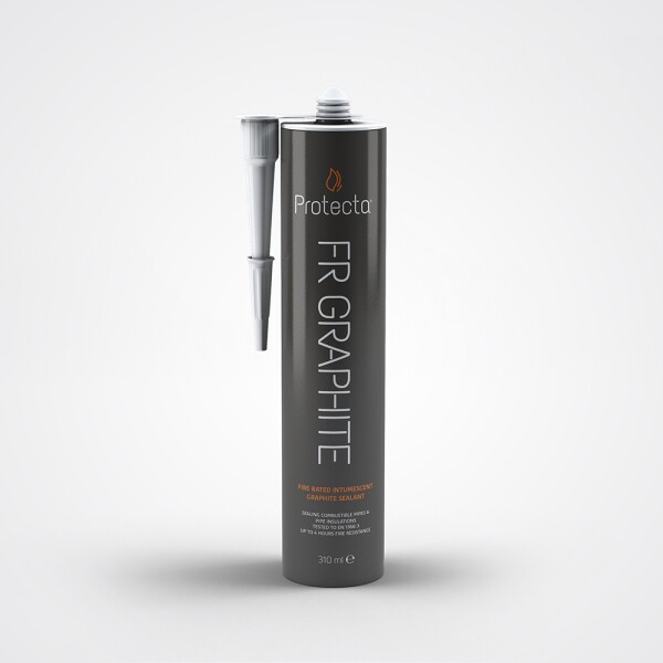 FR Graphite Intumescent Mastic 310ml 4 Hour (Grey)