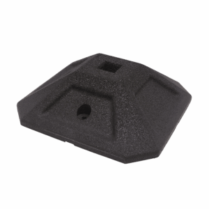 Kora 350mm Rubber Square Foot for 41x41mm Channel