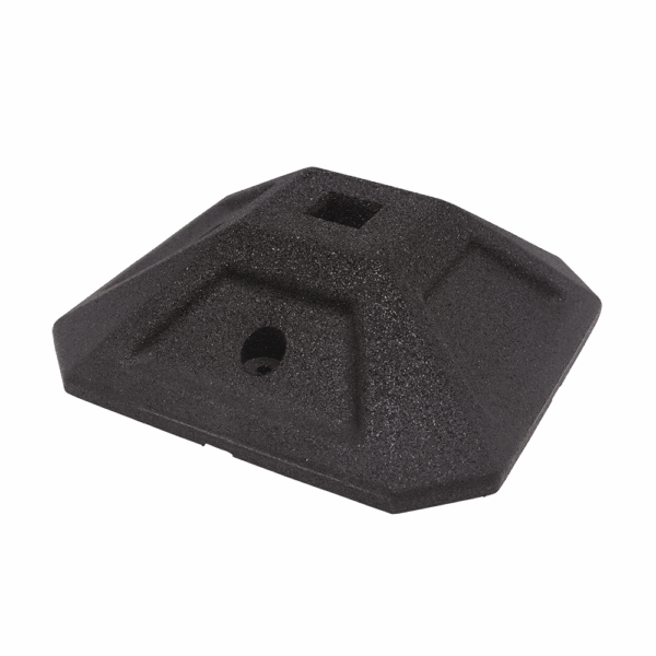 Kora 350mm Rubber Square Foot for 41x41mm Channel