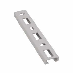 StarQuick Rail 24x10mm Grey PVC 1m