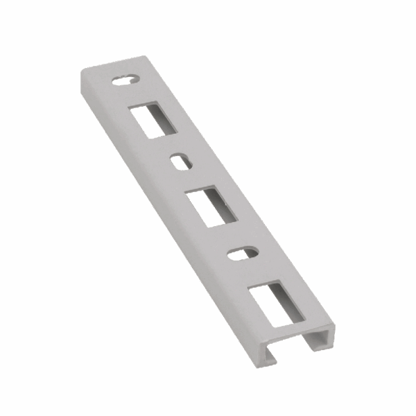 StarQuick Rail 24x10mm Grey PVC 1m