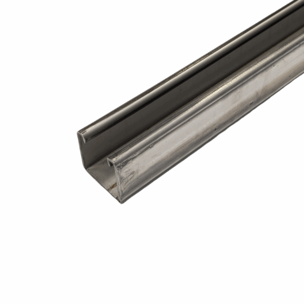 41 x 41mm x 3m Heavy Gauge Plain Channel Stainless Steel