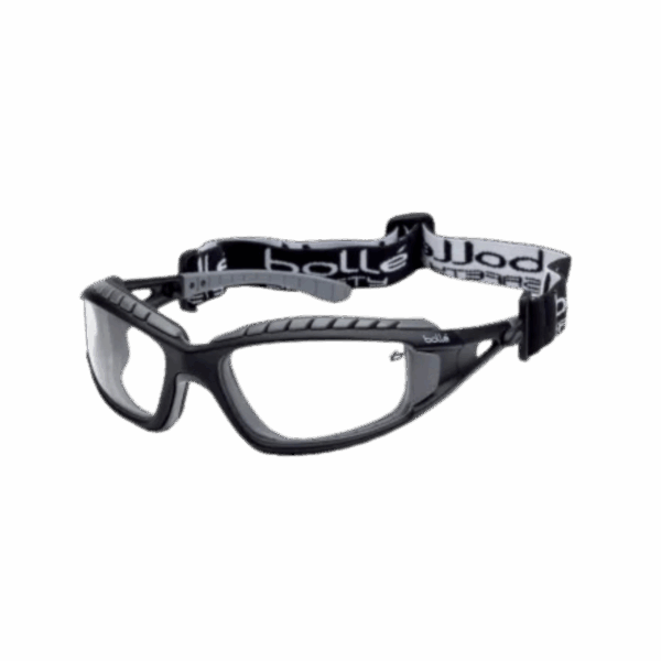 Bollé Tracker Platinum Clear Sealed Safety Glasses