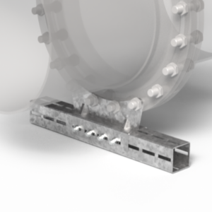 TekSpan Horizontal Flange Bracket DN600